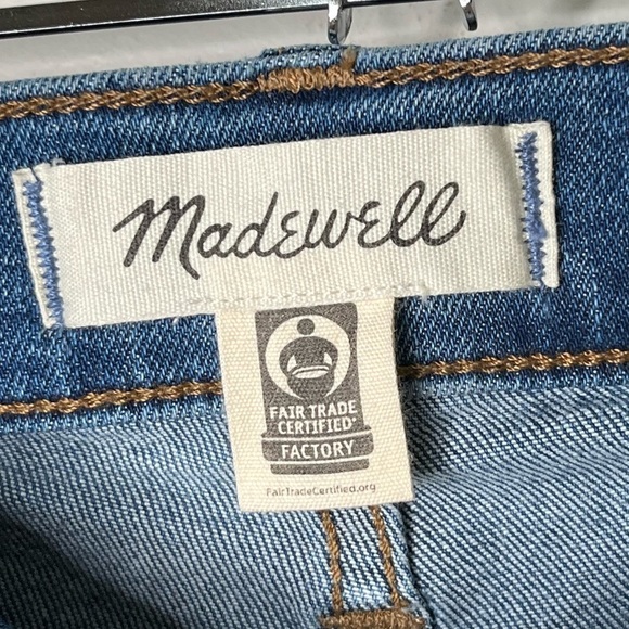 Madewell Petite 10" High Rise Skinny Jeans Mackey Wash Women’s Size 25P - Picture 11 of 14